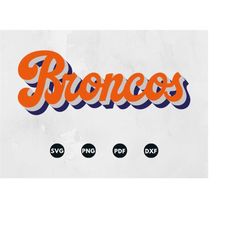 Broncos Svg, Broncos Template, Broncos Stencil, Football Gifts, StickerSvg, Broncos Ornament Svg,