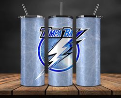 Tampa Bay Lightning  NHL Hockey, NHL Tumbler Warp, NHL 20oz Tumbler PNG Instant Download 29