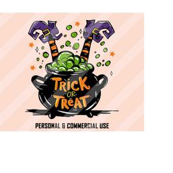 Trick Or Treat PNG, Witch Brew Png, Halloween Sublimation, Witch Png, Halloween Png, Sublimation Designs, Halloween Desi