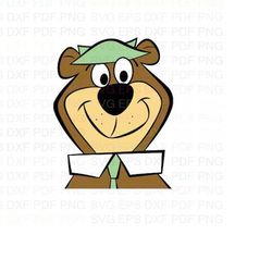 Yogi_Bear_Face Svg Dxf Eps Pdf Png, Cricut, Cutting file, Vector, Clipart - Instant Download