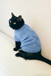 Cat sweater Jumper for pets Sphynx cats sweaters Dog sweaters Knitwear for cats wool cat clothes for kitten sphynx shirt