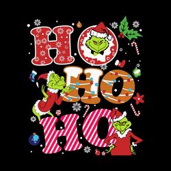 Ho Ho Ho Grinch Svg, Grinch Christmas Svg, The Grinch Svg, Grinch Svg, Grinch Face Svg File Cut Digital Download