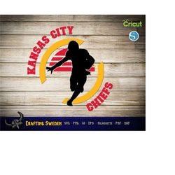 Kansas City Football for cutting & - SVG, AI, PNG, Cricut and Silhouette Studio