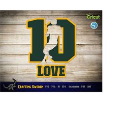 Jordan Love SVG Design - Digital Download