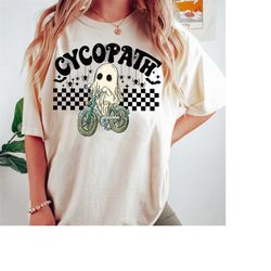 Cycopath Shirt, Halloween Shirt, Boo Cycopath Shirt, Biking Shirt, Cycling Shirt, Cycling Gift For Friend, Cycopath Hall