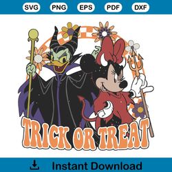 Retro Disney Best Day Ever Trick Or Treat SVG File For Cricut