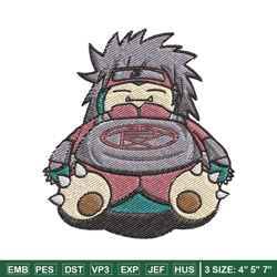 Snorlax choji embroidery design, Pokemon embroidery, Anime design, Embroidery file, Digital download, Embroidery shirt