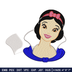 Snow white embroidery design, Disney embroidery, Emb design, Embroidery shirt, Embroidery file, Digital download