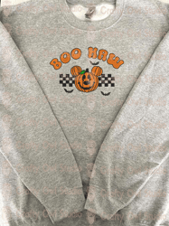 Boo Haw Pumpkin Embroidery Design, Halloween Embroidery Design, Pumpkin Face Embroidery Machine Design, Pumpkin Halloween File