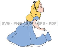 Alice in Wonderland Svg, Alice Svg, Cartoon Customs SVG, EPS, PNG, DXF 38