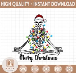 Merry Christmas Skeleton PNG, Skeleton Christmas Lights PNG Digital File for Sublimation, Christmas Mug Sublimation, Chr