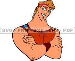 Hades Heracles Megara, Handsome soldier, Cartoon Customs SVG, EPS, PNG, DXF 230