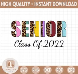 Senior Class of 2022 Leopard, Split Leopard digital download PNG