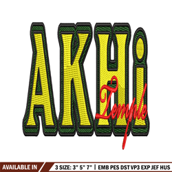 AKHI logo embroidery design, AKHI logo embroidery, logo design, embroidery file, logo shirt, Digital download.