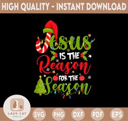 Jesus is the reason for the season svg, christmas svg, Digital SVG Download Cut File For Cricut