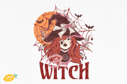 Halloween Bad Witch PNG Sublimation