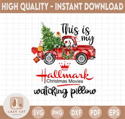 This is My Christmas Movie Watching Pillow Png, Sublimation Instant Download, Christmas Png, Christmas Movie Png, Christ