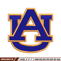 Auburn Tigers embroidery design, Auburn Tigers embroidery, logo Sport, Sport embroidery, NCAA embroidery.