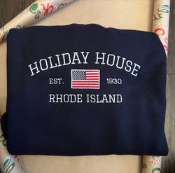 Holiday House Swiftie Sweatshirt, The Original! Swiftie Merch Crewneck, Embroidered Swiftie Hoodie