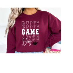 game day sweatshirt ,football hoodie ,game day shirt ,game day hoodies, football shirt ,cute game day gift shirt, footba