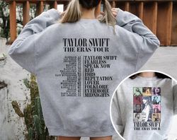 Eras Tour Crewneck Sweatshirt, Taylor Swiftie Merch Sweatshirt, TaylorSwift Shirt, Eras Tour Outfit, Swiftie Shirt, Swif