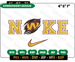 NIKE NFL Washington Commanders Logo Embroidery Design, NIKE NFL Logo Sport Embroidery Machine Design, Famous Football Team Embroidery Design, Football Brand Embroidery, Pes, Dst, Jef, Files
