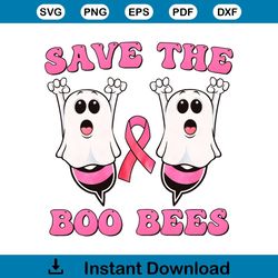 Save The Boo Bees Cancer Support Squad PNG Sublimation