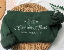 Cornelia Street Embroidered Crew - Country Girl Merch