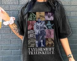 Travis Kelce & Taylor Swift Eras Tour Shirt, Travis Kelce Shirt, Comfort Color Taylor Swift Shirt, Travis Kelce Tshirt,