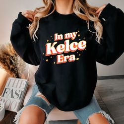 Retro In My Kelce Era Sweatshirt, Vintage Travis Kelce T-Shirt, America Football Sweater, Football Fan Gifts, Travis Kel