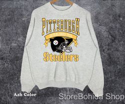 Vintage Pittsburgh Football Sweatshirt, Vintage NFL Football Shirt, Unisex Shirt Sweatshirt, Pittsburgh Football Vintage