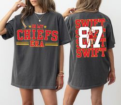Comfort Colors Kelce Swift Shirt, Kelce & Swift The Eras Tour Shirt, Travis Kelce The Eras Tour Shirt, Taylor Chief Shir