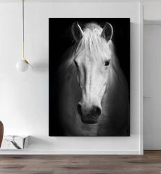 horse canvas wall art, hack wall art, equine paintings on canvas, ec canvas art, extra large canvas wall art, steed canv