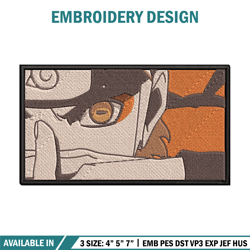 Naruto eyes embroidery design, Naruto embroidery, logo design, anime design, anime shirt, Digital download