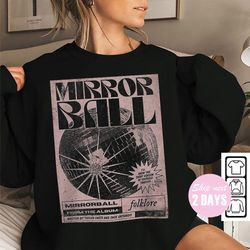 Mirrorbal Taylor Vintage Art Shirt, Taylor Midnights Pink Mirrorbal, taylor album trending 2023 hoodie sweatshirt t-shir