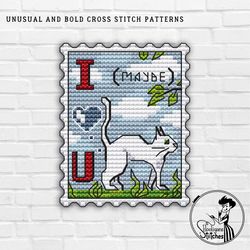 Postage stamp I love u