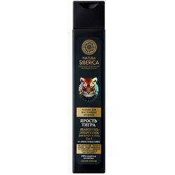 Natura Siberica Men Energy Shampoo for Hair and Body 2in1 Tiger Fury 250ml / 8.45oz