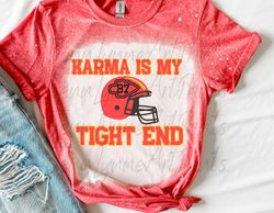 In My Kelce Era Bleached T Shirt Football 87 TShirt Karma Is My Tight End Red Kingdom Pride Swwiftie Lover Adult and Kid