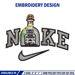 Nike patron embroidery design, Patron embroidery, Nike design, Embroidery file, Embroidery shirt, Digital download