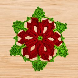 A crochet hexagon doily pdf pattern