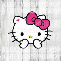 Hello Kitty | SVG | PNG | Instant Download