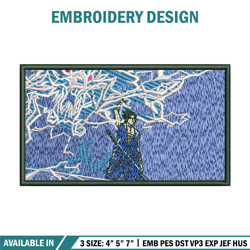 Sasuke thunder embroidery design, Naruto embroidery, Anime design, Embroidery shirt, Embroidery file, Digital download