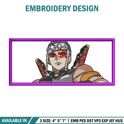 Tengen box embroidery design, Demon slayer embroidery, Anime design, Embroidery shirt, Embroidery file, Digital download