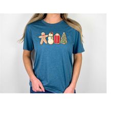 Gingerbread Cookies Shirt ,Christmas Gift Shirt, Christmas Matching Shirt, Christmas Family Gift Shirt, Christmas Shirt,