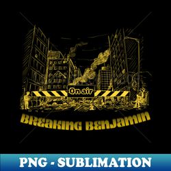 Breaking Benjamin - Transparent Sublimation Design - High-Quality Digital Download