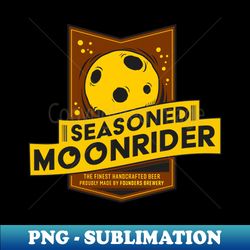 Moonrider Beer - Sublimation PNG Digital Download - Authentic Taste from the Deep Rock Galactic Abyss Bar