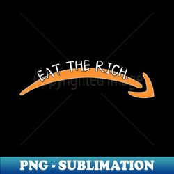 Frown Logo - Eat the Rich Digital Download - Transparent Sublimation PNG