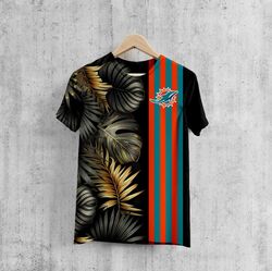Miami Dolphins Summer Stripe T-Shirt