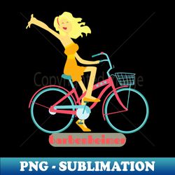 biker girl barbie - sublimation png digital download - unleash your inner rebel