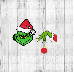 Grinch Bundle | Christmas | SVG | PNG | Instant Download
